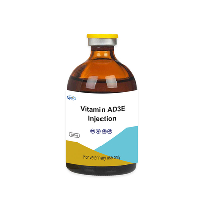 Injizierbare Veterinäreinspritzung des Drogen-Vitamin-Ad3e für Vieh-Schafe 100ml/Flasche