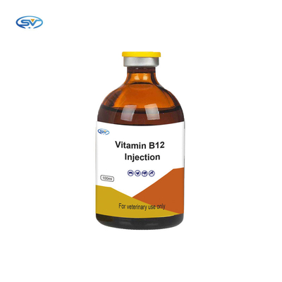 GMP Veterinary Injectable Drugs Vitamin B12 Injektionsergänzung für Rinderpferde