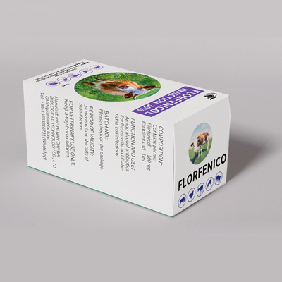 Florfenicol 30% Veterinärantibiotika der Einspritzungs-injizierbare Drogen-50ml 100ml für Tiere