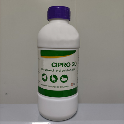 1000 ml orale Lösung Arzneimittel Arzneimittel Veterinärmedizin 20% Ciprofloxacin