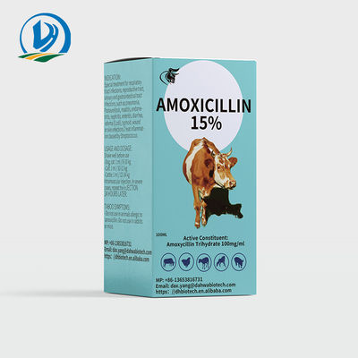 Vieh-Veterinärschafe des amoxicillin-15% antiparasitischen der Drogen-50ML 100ML