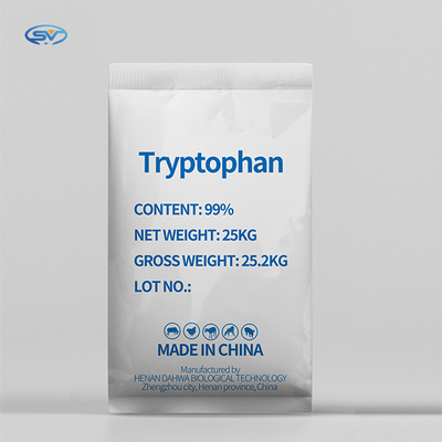 Tierfutter-Zusatz-hoher Reinheitsgrad-Aminosäure 99% L Tryptophan-Pulver CAS Nos 73-22-3