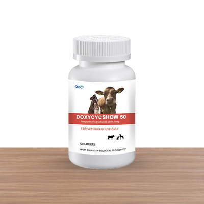 Medizin des Doxycyclin Hcl-Veterinärbolus-Tablet-50mg für Haustier