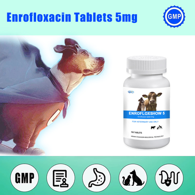 Enrofloxacin Veterinärbolus-Medizin des bolus-Tablet-5mg für Haustier