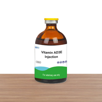 injizierbare Veterinäreinspritzung Drogen 100ml GMP-Vitamin-Ad3e für Vieh-Schafe