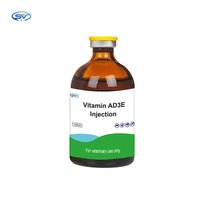 injizierbare Veterinäreinspritzung Drogen 100ml GMP-Vitamin-Ad3e für Vieh-Schafe