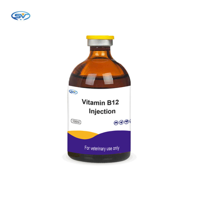 Injizierbares Einspritzungs-Ergänzungs-Veterinärvitamin Drogen-Schafe Inj Vit B12 Vitamin-B12 für Vieh-Pferde