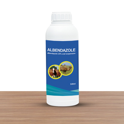 Veterinärmundmundsuspendierung lösungs-Medizin Albendazole 2,5% für Vieh-Ziegen
