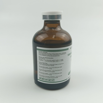 Xylazine-Veterinäreinspritzung 100mg/Ml Drogen GMP injizierbare für Pferdcervidae
