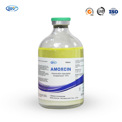 Antiparasitische Veterinärdrogen der amoxicillin-Einspritzungs-100ml für Vieh-Atemwege