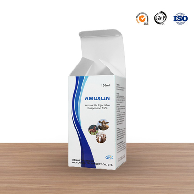 Antiparasitische Veterinärdrogen der amoxicillin-Einspritzungs-100ml für Vieh-Atemwege