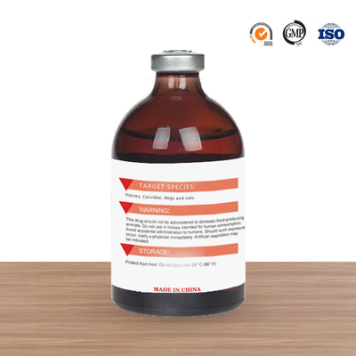 100 mg/ml injizierbare Veterinärdrogen Xylazin-Salzsäureeinspritzung für Pferde