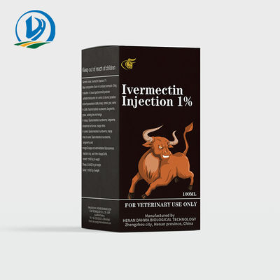 Einspritzungs-injizierbare Drogen-Repellent-Veterinäreinspritzung Ivermectin 1% für Vieh