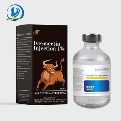 Einspritzungs-injizierbare Drogen-Repellent-Veterinäreinspritzung Ivermectin 1% für Vieh