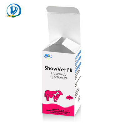 Injizierbare Drogen Diuretics Furosemide-Veterinäreinspritzung 10 mg/ml für Vieh