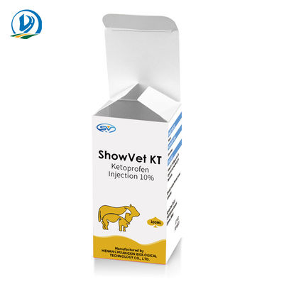 Flüssige Ketoprofen-Einspritzungs-injizierbare Veterinärdrogen 10% 100ml für Hundevieh