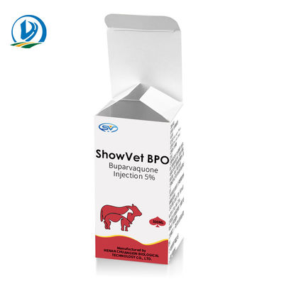 Injizierbare Veterinärdrogen Buparvaquone-Einspritzungs-5% für Vieh-Kalb-Schaf-Ziegen-Hundekatzen