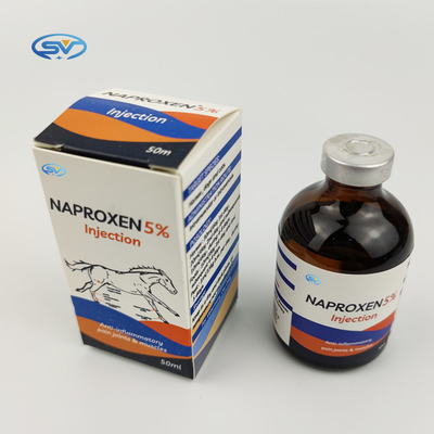 Injizierbare Veterinärdrogen-Antientzündliche 5% Naproxen-50Mg/ML entlasten Fieber