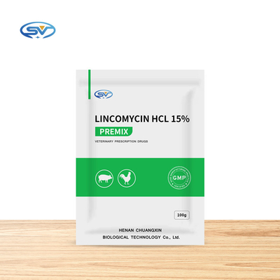 Wasserlösliches mischgut-Lincomycin-Hydrochlorid-Mischgut 15% GMP Antibiotika CASs 859-18-7 Veterinärfür Tiere
