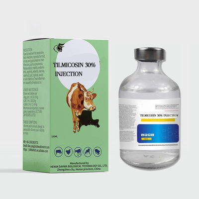 Injizierbares Drogen-Veterinärvieh Tilmicosin phosphatiert subkutane Tilmicosin-Einspritzung 30% CAS108050-54-0